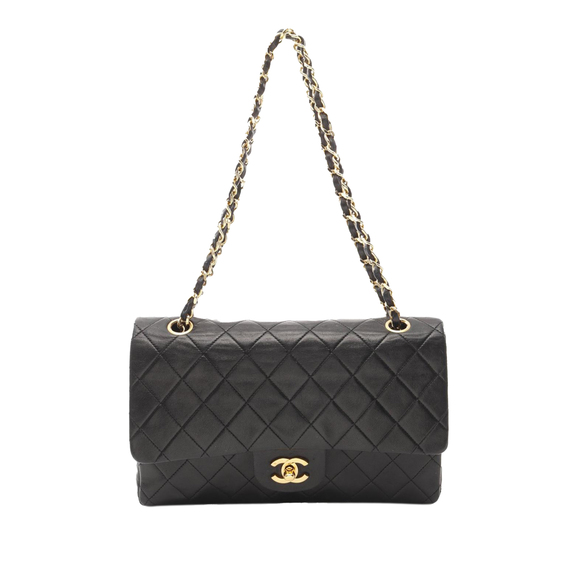Pre-Loved Chanel Medium Classic Lambskin Double Flap - Picture 1 of 11